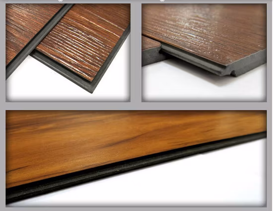 상업용 건물용 클릭 시스템 버진 비닐 바닥